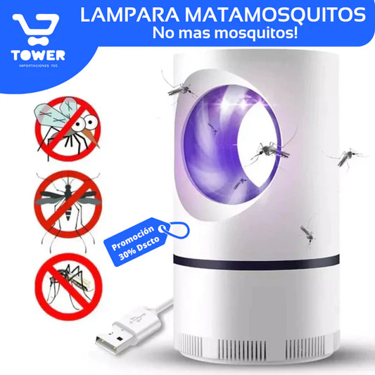 Lampara Mata Mosquitos Zancudos Luz Uv